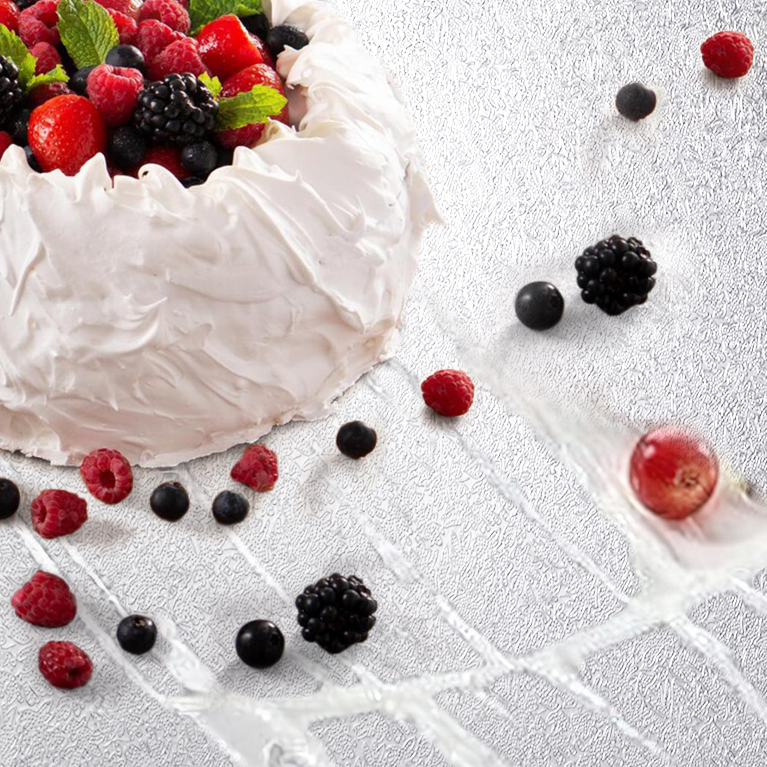 Sottotorta Tondo Cake Board 12 mm - Ø 30 cm - Argento - 5 Pezzi Cake Drum Rotondo, Vassoio Torta in Cartone, Riutilizzabili Base Torta Rivestita per Decorazione, Matrimoni, Compleanno