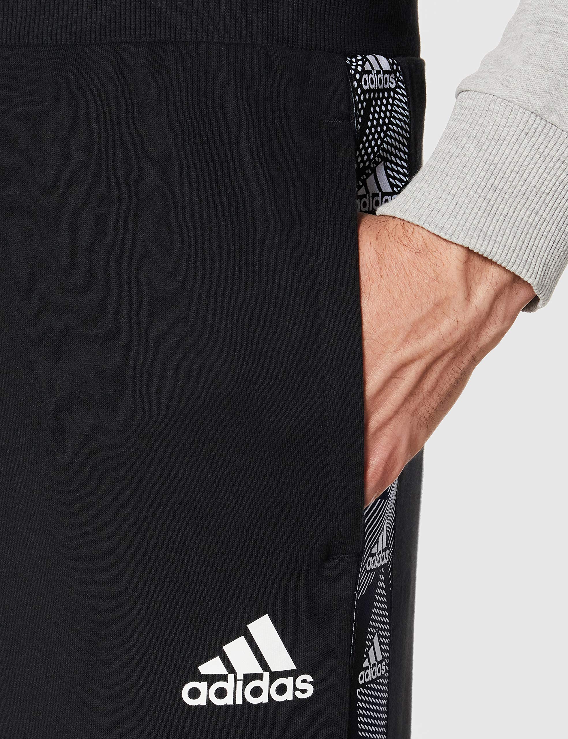 Adidas Men's M E TPE PT Sport Trousers, Black/White, XS: Buy Online at Best  Price in UAE - Amazon.ae