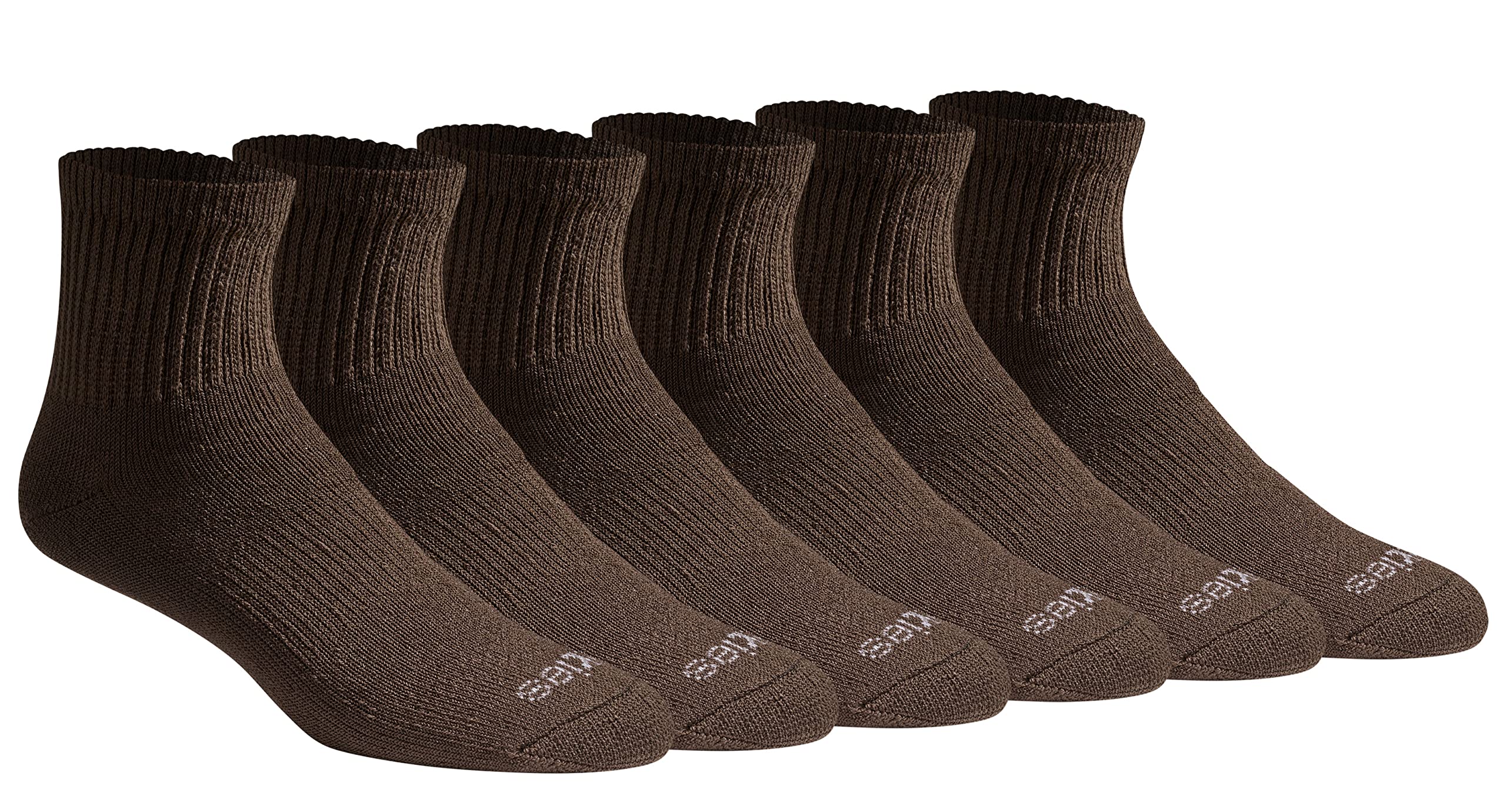 mens Dri-tech Moisture Control Quarter Socks, Available in M-xxl (6, 12, 18 Pairs) Socks (pack of 6)