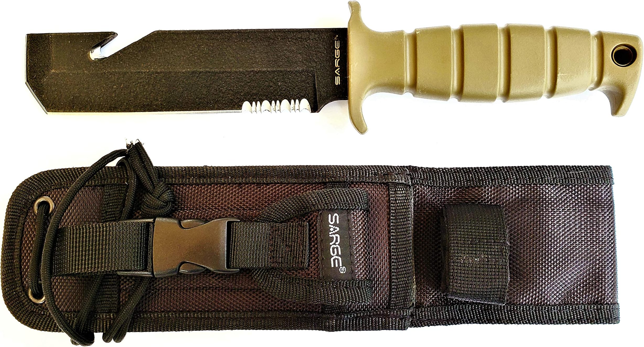 Sarge Knives Sarge Chisel Head Fxd BLD 51/4 - SK-814