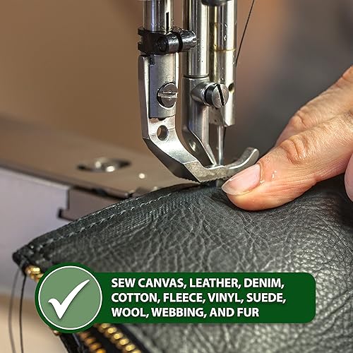 Miniatura 5 de Mandala Crafts Hilo de tela vaquera resistente - #69 T70 210D3 1500 yardas de hilo de poliéster para máquina de coser al aire libre Jeans marinos