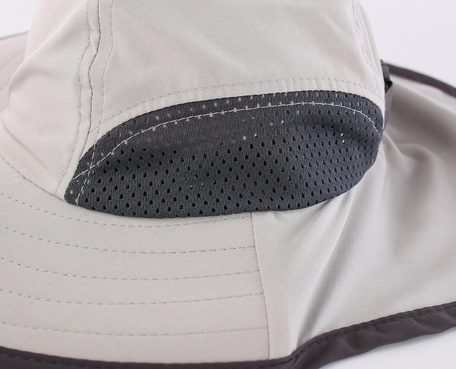 Connectyle Kids Sun Hat Adjustable Fishing Hat for Boys Grils Breathable UPF 50+ Protection Outdoor Beach Hat with Neck Flap - Image 4