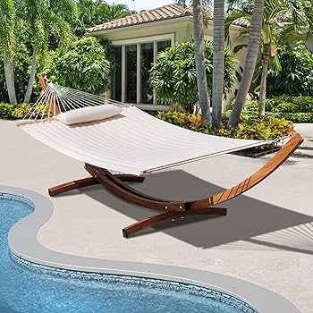 Amazon.com : Lazy Daze Hammocks 12 Ft Metal Curved Hammock