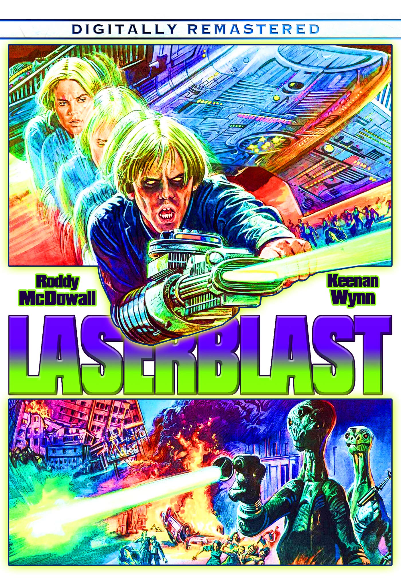 Feature Film Laserblast (remastered) DVD New 860004164487