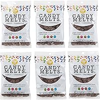 Vista 20 de Wilton, caramelos que se derriten, negro, 10 onzas