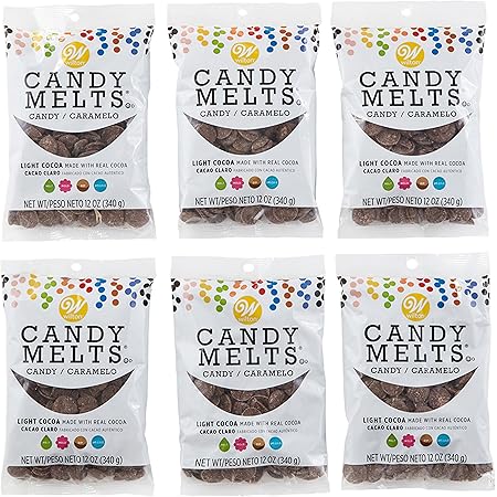 Wilton 12 oz. Light Cocoa Candy Melts® Candy, 6-Count