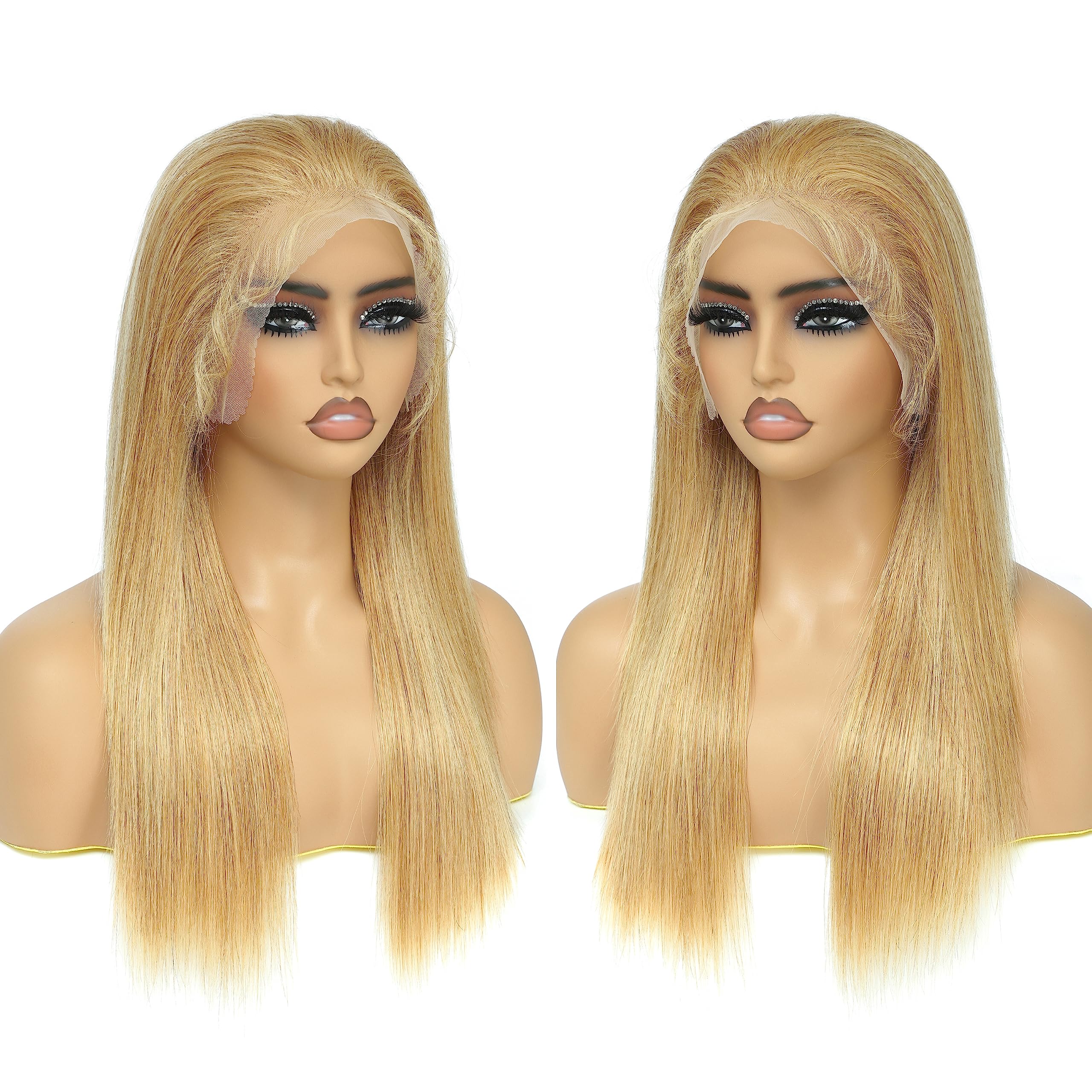 NATURAL STRAIGHT HD 13X4 LACE FRONT WIG REMY 100 VIRGIN HUMAN HAIR 280 DENSITY!! Nature 13x4 Lace Frontal Remy Human Hair Straight Long Hair  main image 2