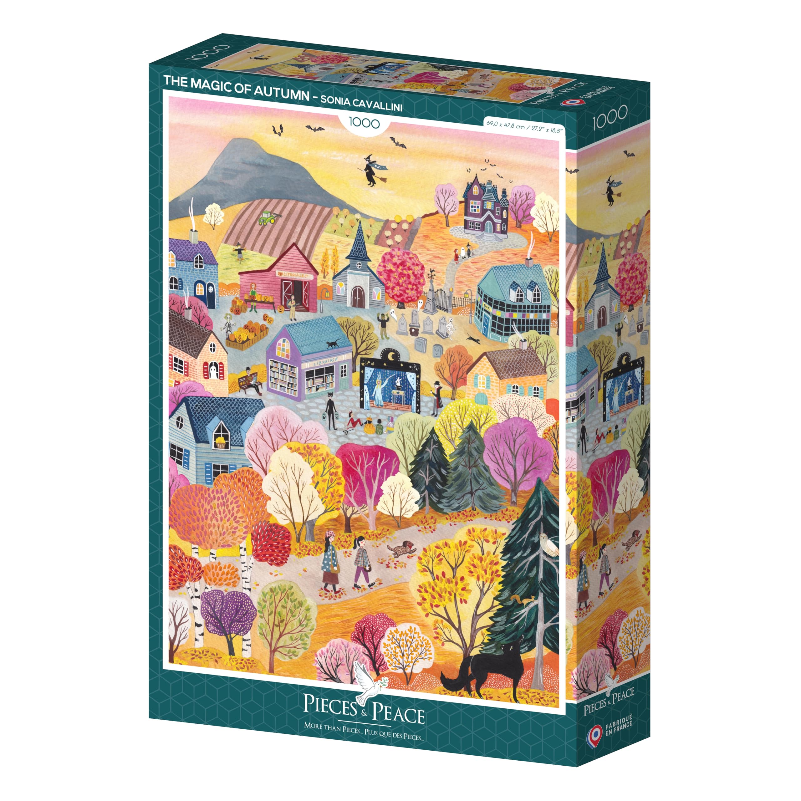 Pieces & Peace Puzzle Autunno - The Magic of Autumn 1000 pezzi