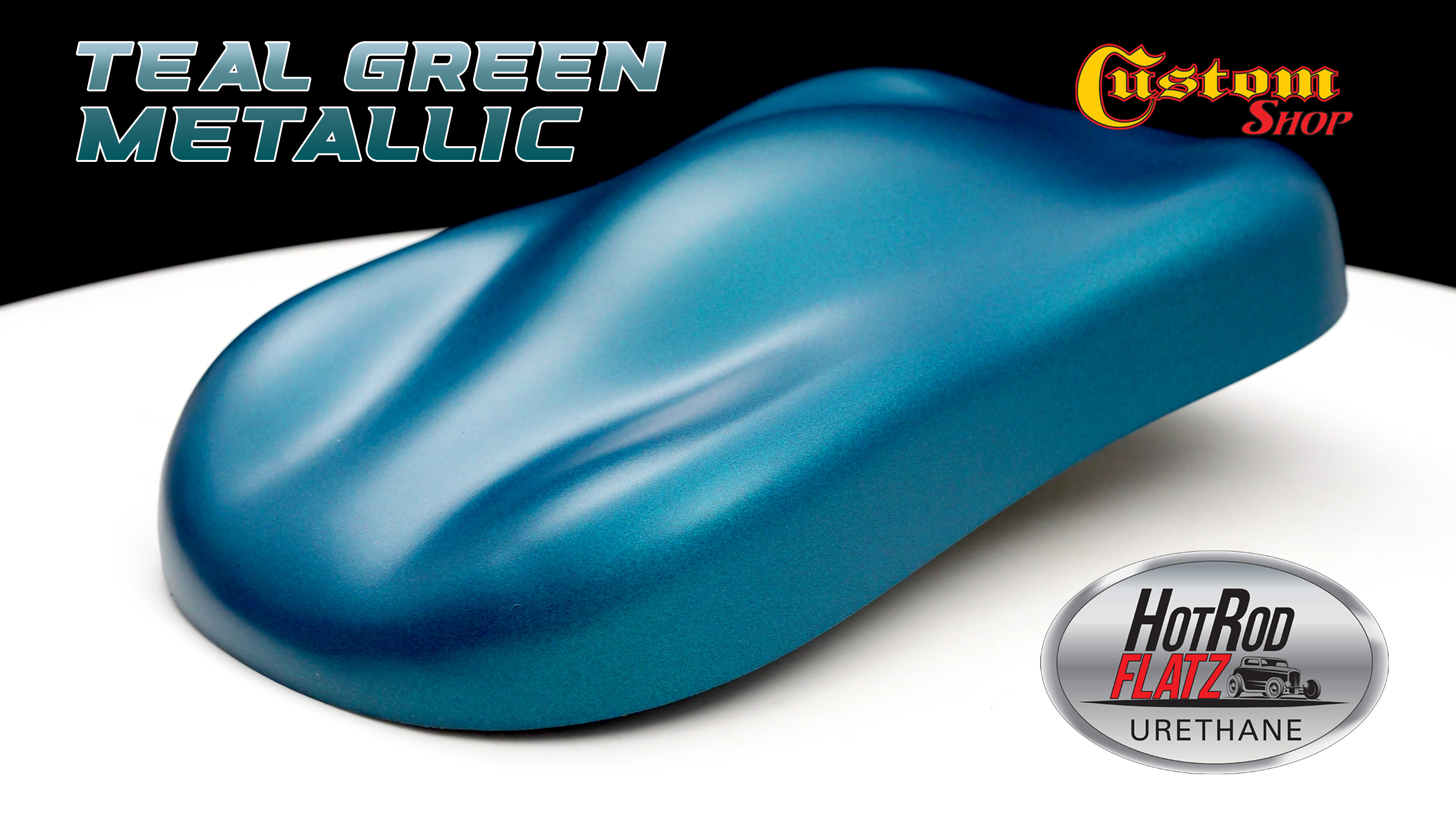 Amazon.com: Custom Shop - Teal Green Metallic - Hot Rod Flatz Flat