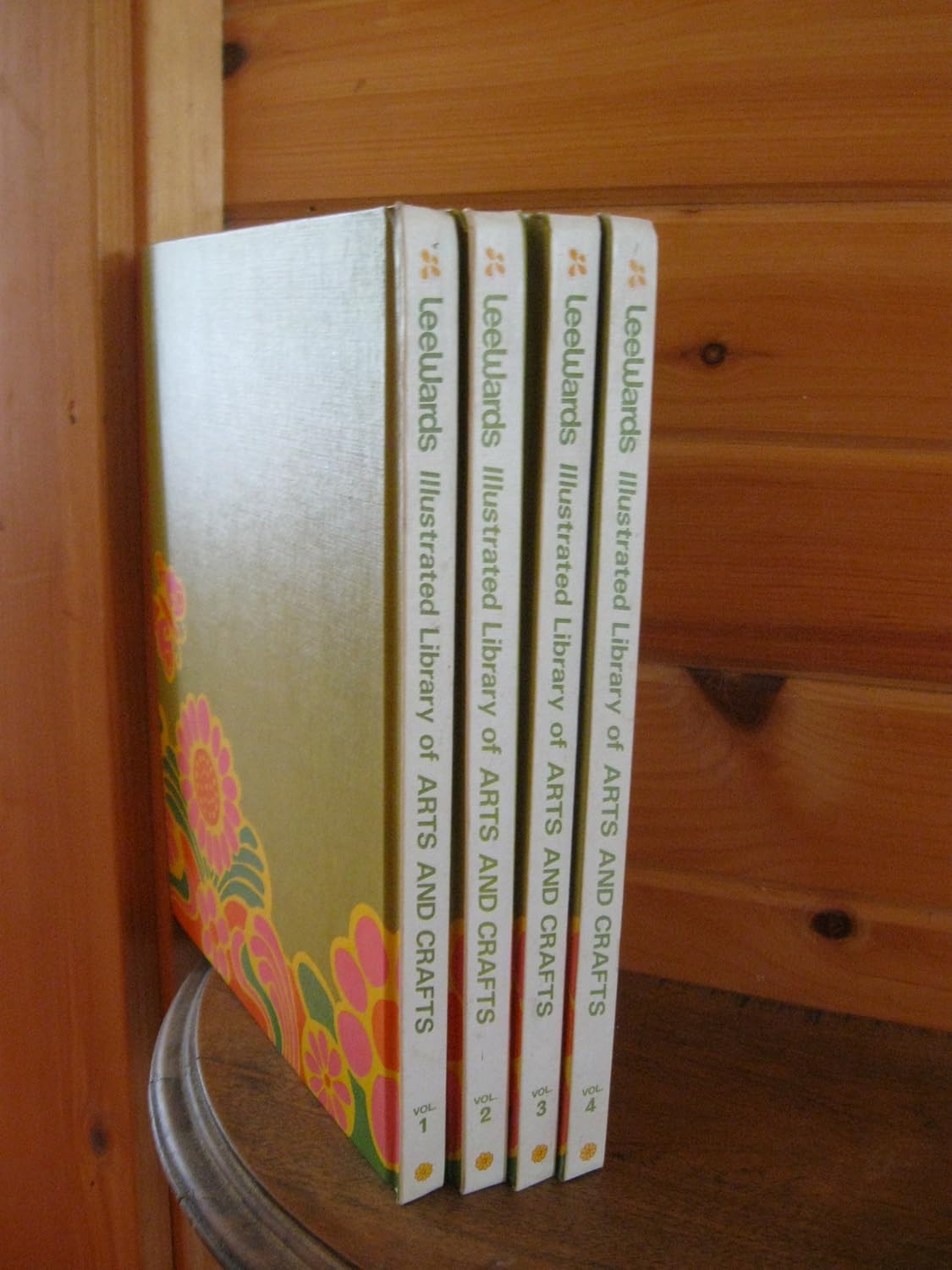 LeeWards Illustrated Library of Arts and Crafts. Complete Set of 4