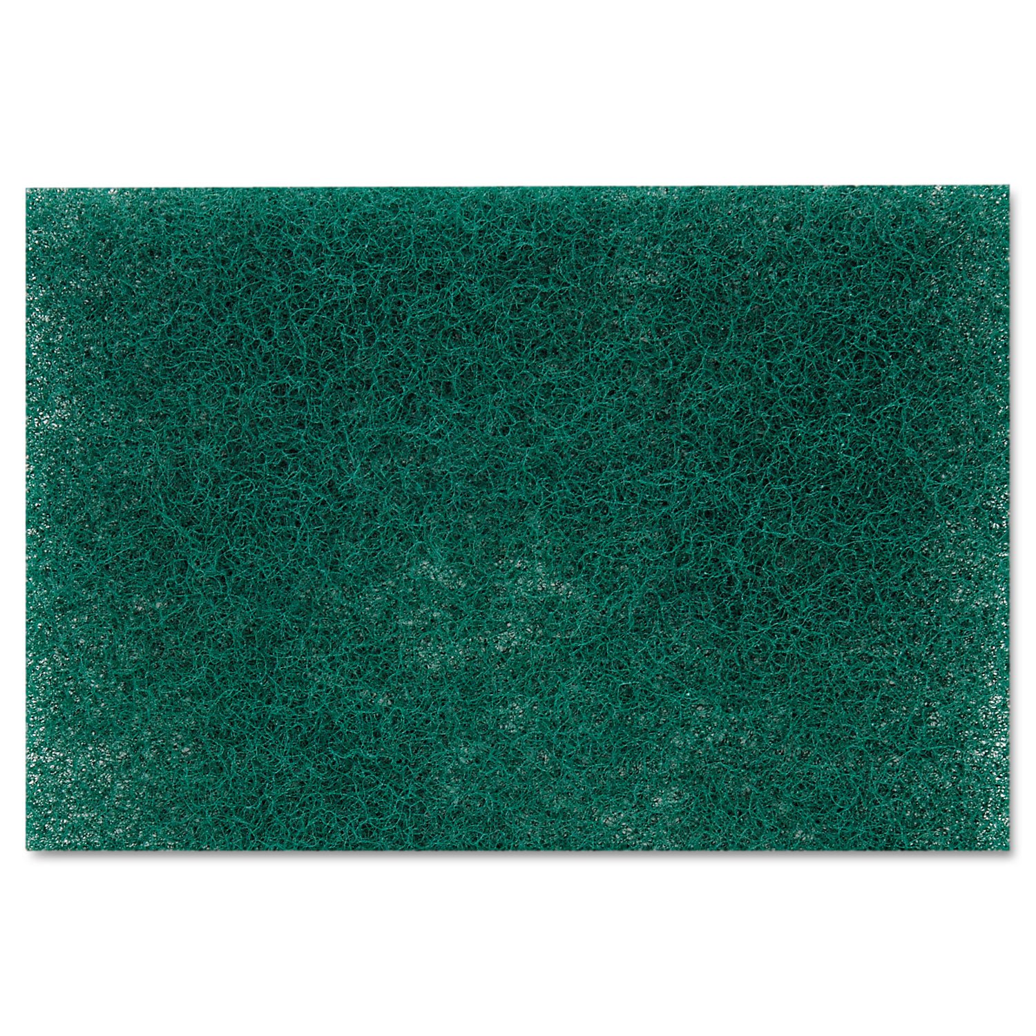 Commercial Heavy Duty Scouring Pad 86, 6" x 9", Green, 12/Pack, 3 Packs/Carton