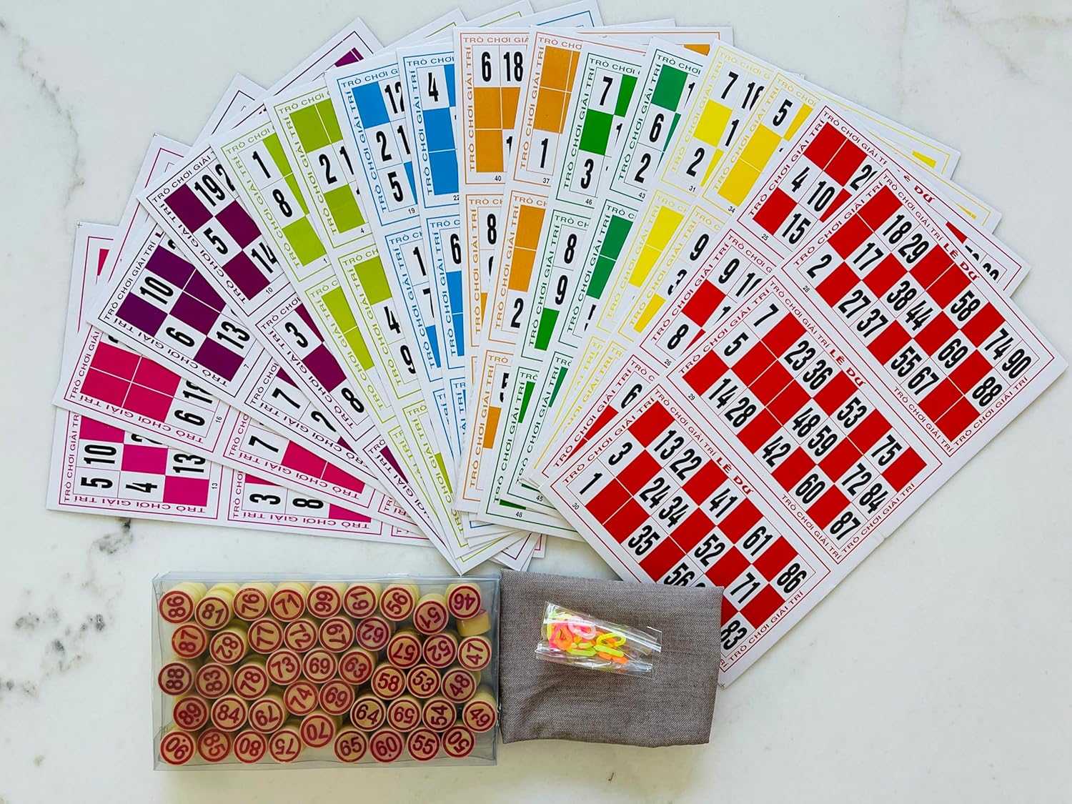 Vietnamese Lotto Game - Bingo Game - Bo TRO Choi Cao Cap Lotto