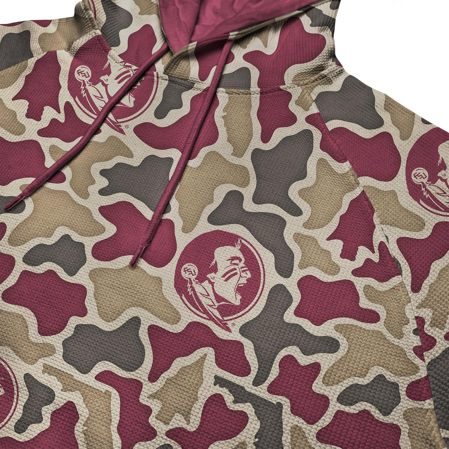 AMIGO NCAA mens Thermal Hoodie