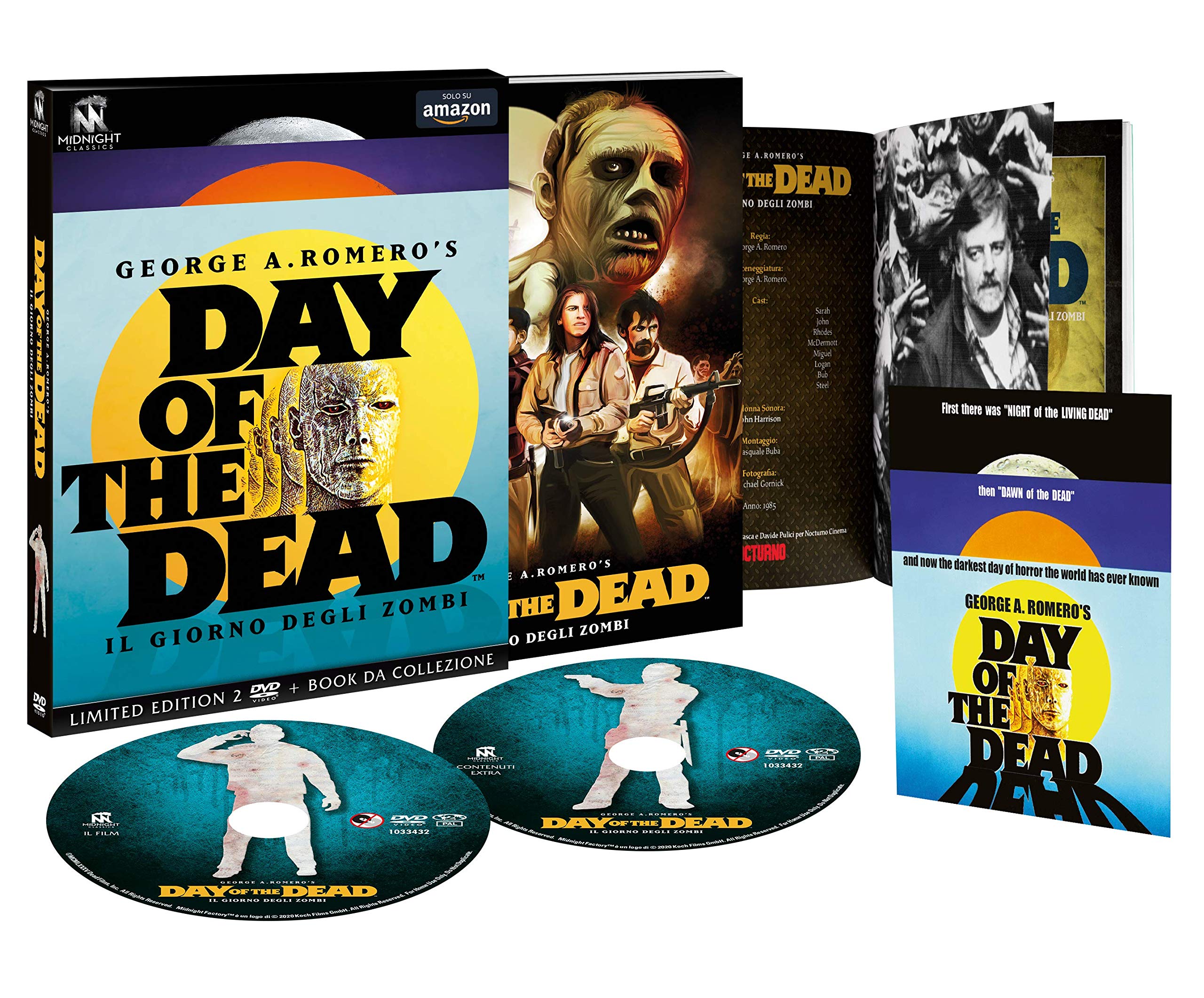 Day Of The Dead – Il Giorno Degli Zombi Esclusiva Amazon (2 DVD) [Tiratura Limitata Numerata 1000 Copie]