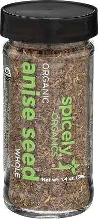 SPICELY Organic Jar Anise Whole, 1.4 OZ