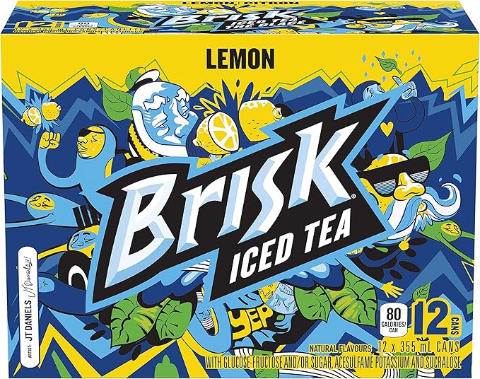 Brisk Iced Tea Lemon 12x355ml Amazon.co.uk Grocery