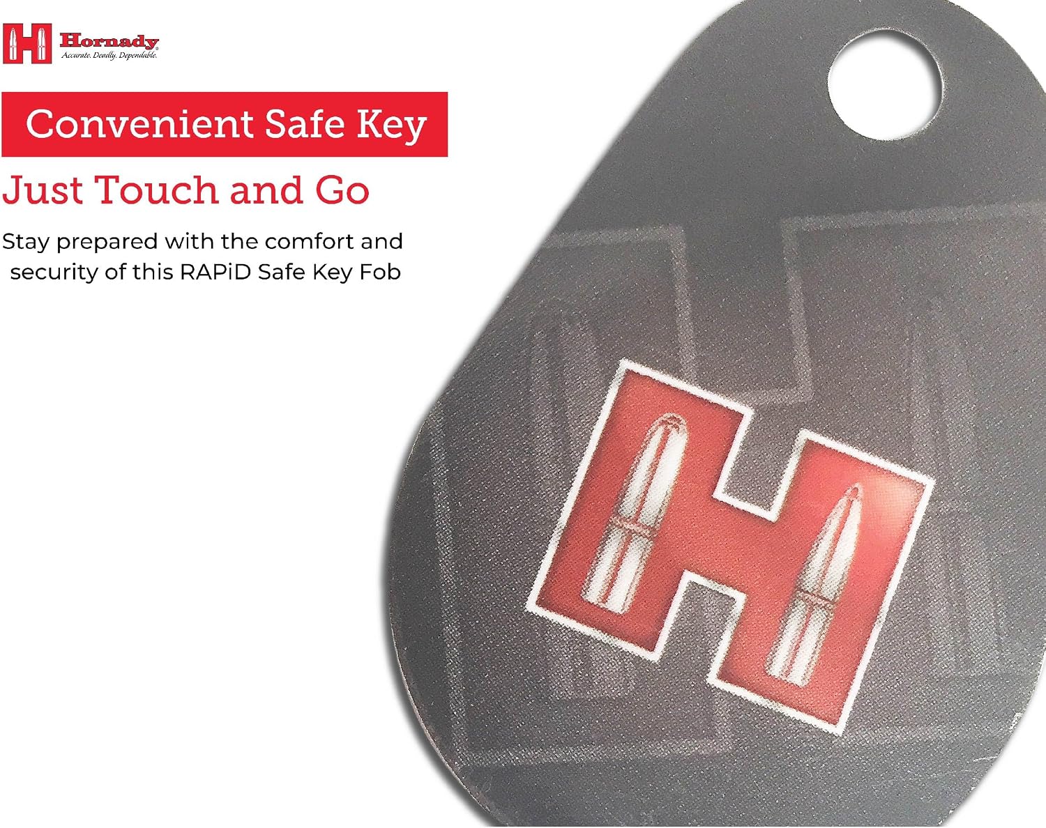 Hornady 98161 Rapid Safe Key Fob, 2-Pack