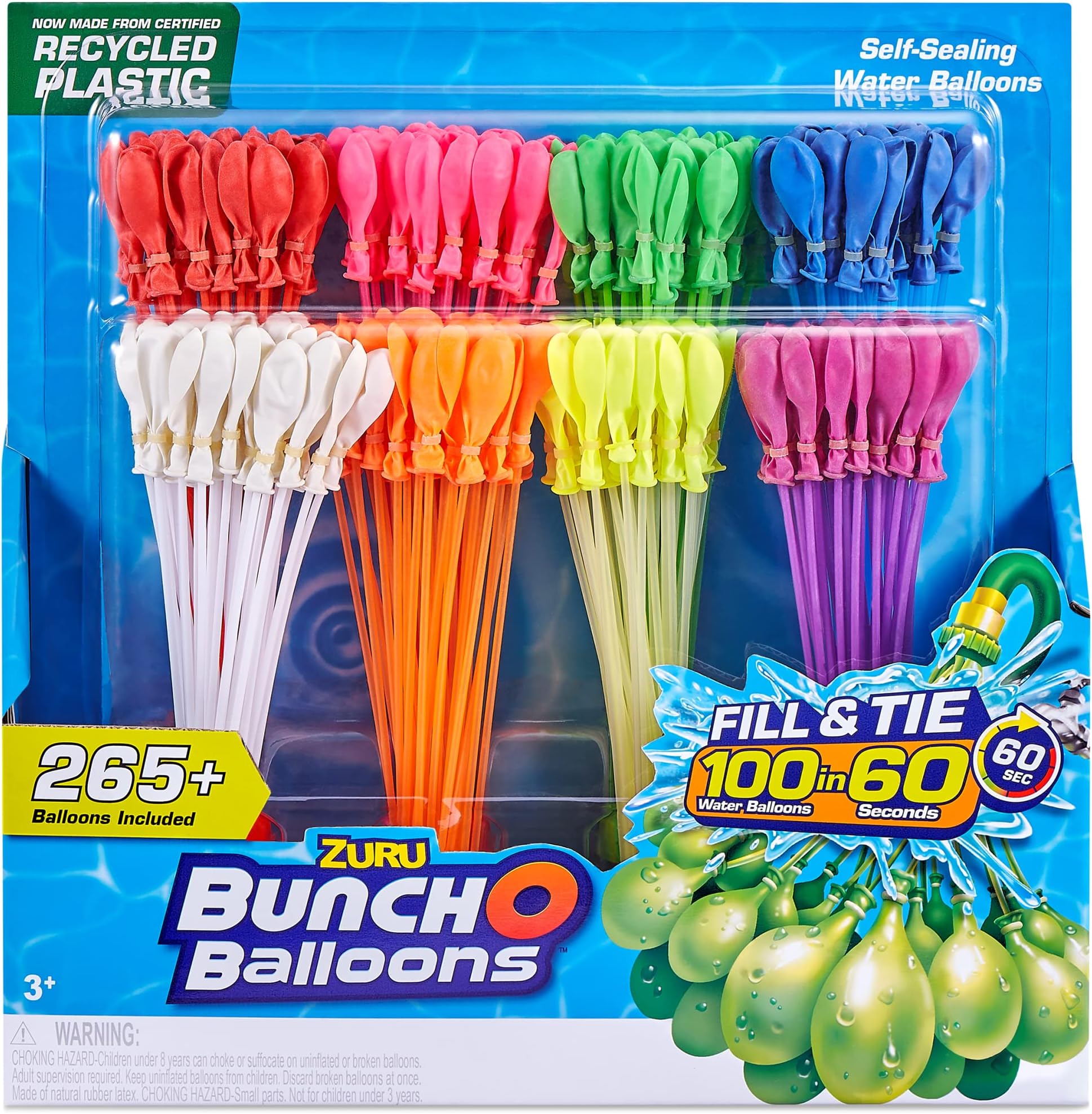 WATER - OF RAPID REFILL 8 PACK