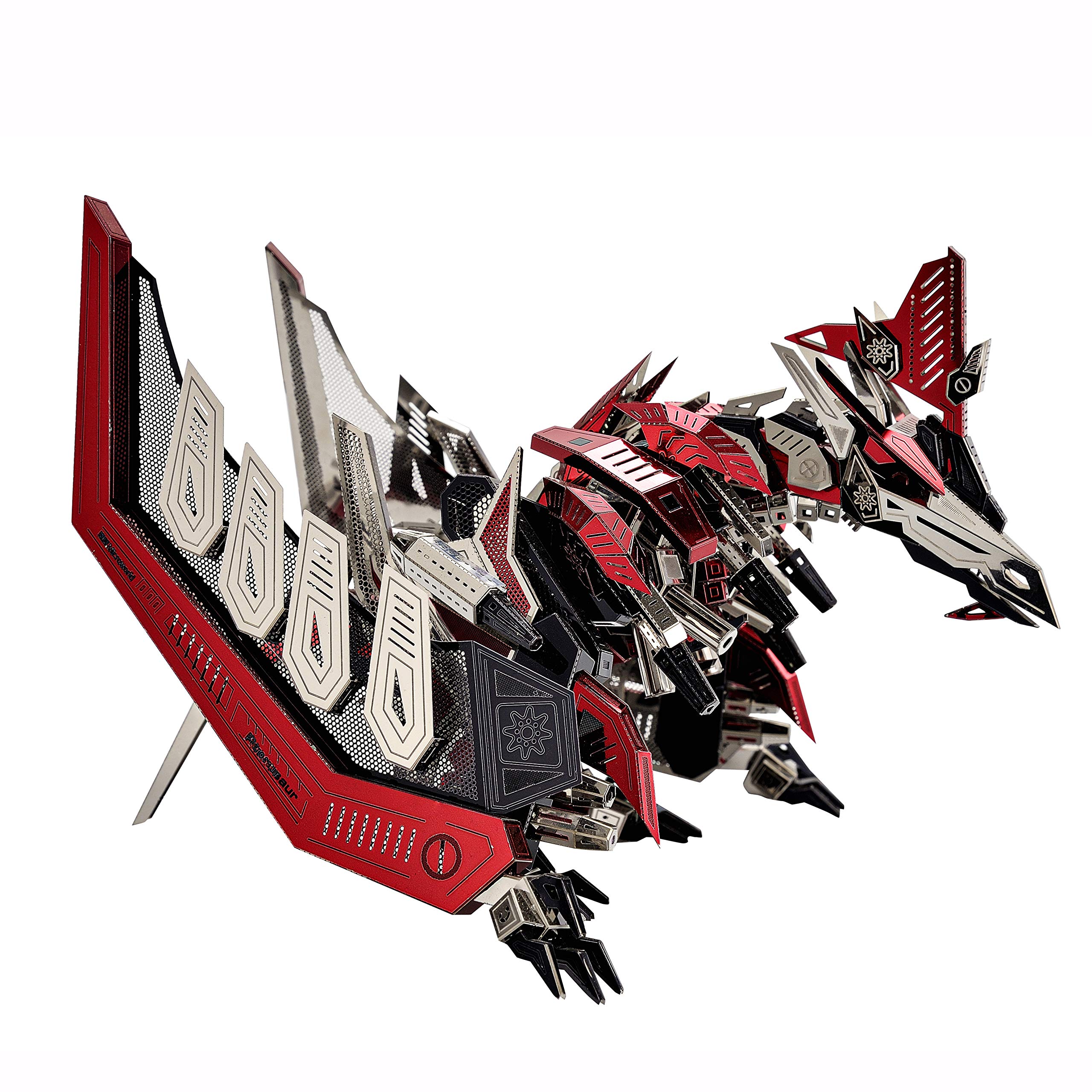 Microworld Metalowe zestawy modeli 3D, mechaniczny zestaw metalowych puzzli, DIY, trudne wyzwanie, rękodzieło, łamigłówka mózgu, puzzle dla dorosłych, rodziny, deszczowe święta, urodziny
