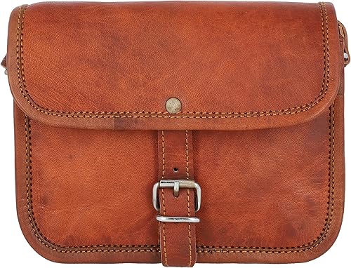 brown leather shoulder bag uk