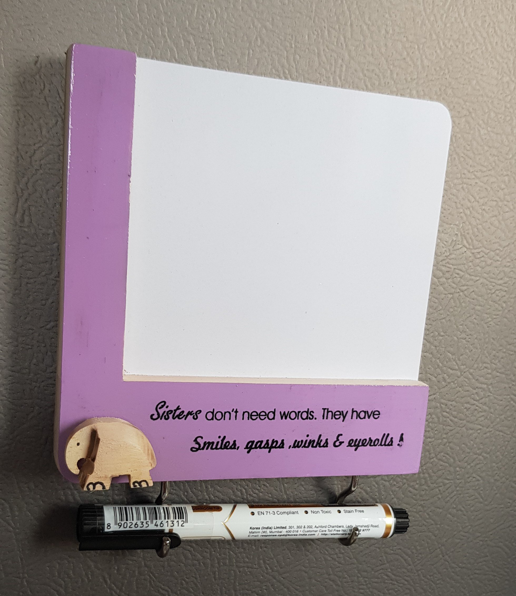 Magnes do tablicy dla siostry – innowacyjne prezenty rakhi – prezenty dla siostry – magnesy użytkowe