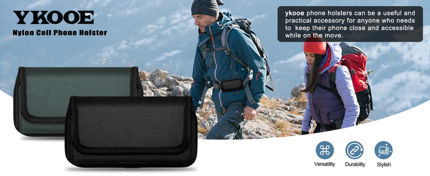 Amazon.com: ykooe Rugged Nylon Holster Compatible with iPhone 17
