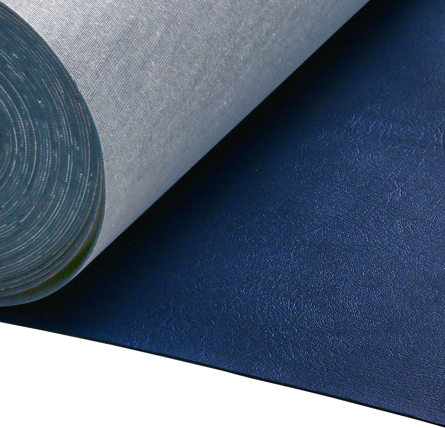 Vinyl Upholstery Fabric Medium Blue 54" Wide by 5 Yards Auto Home Commercial