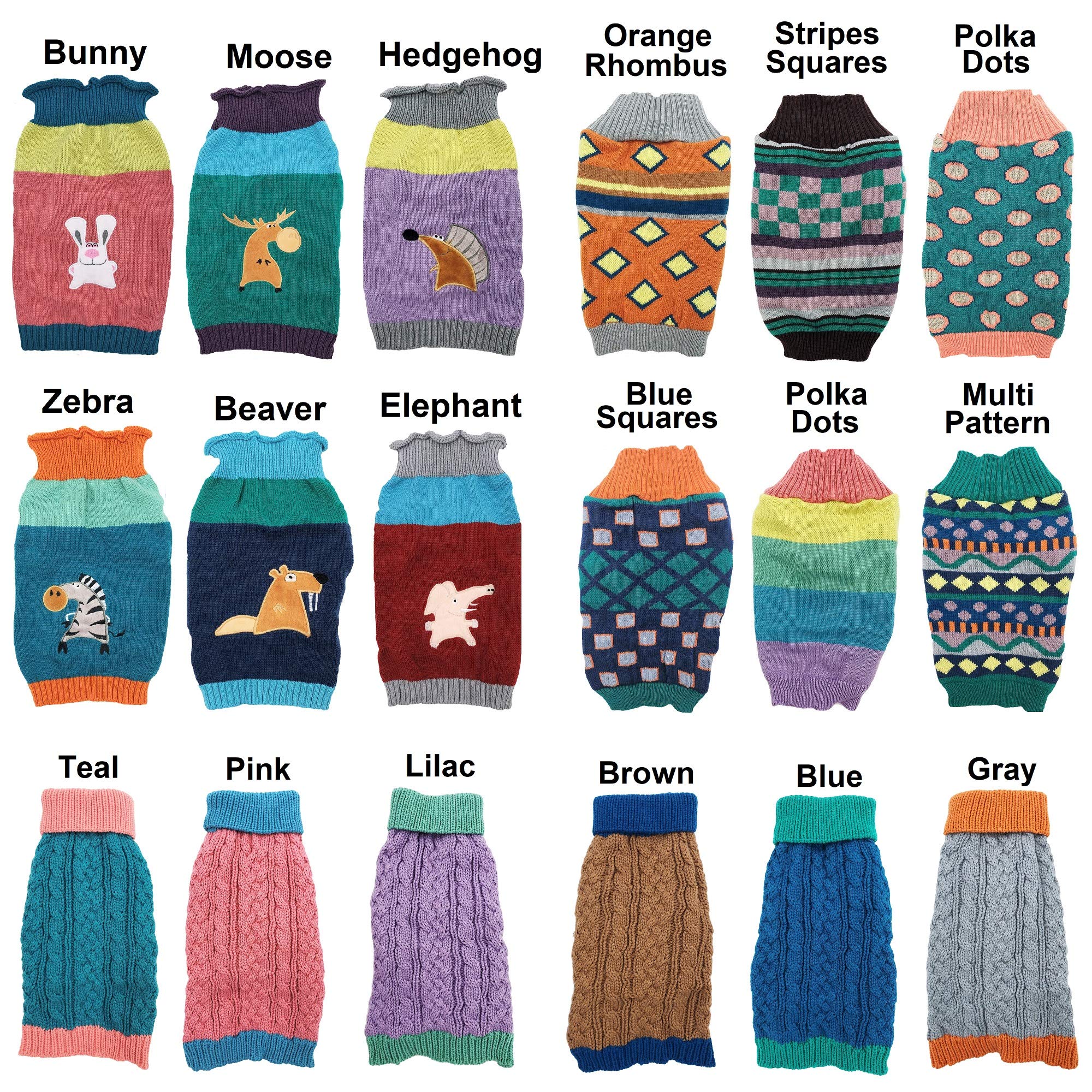 Pull en tricot pour chien et chat (XL: longueur – 55,9 cm, rayé rose