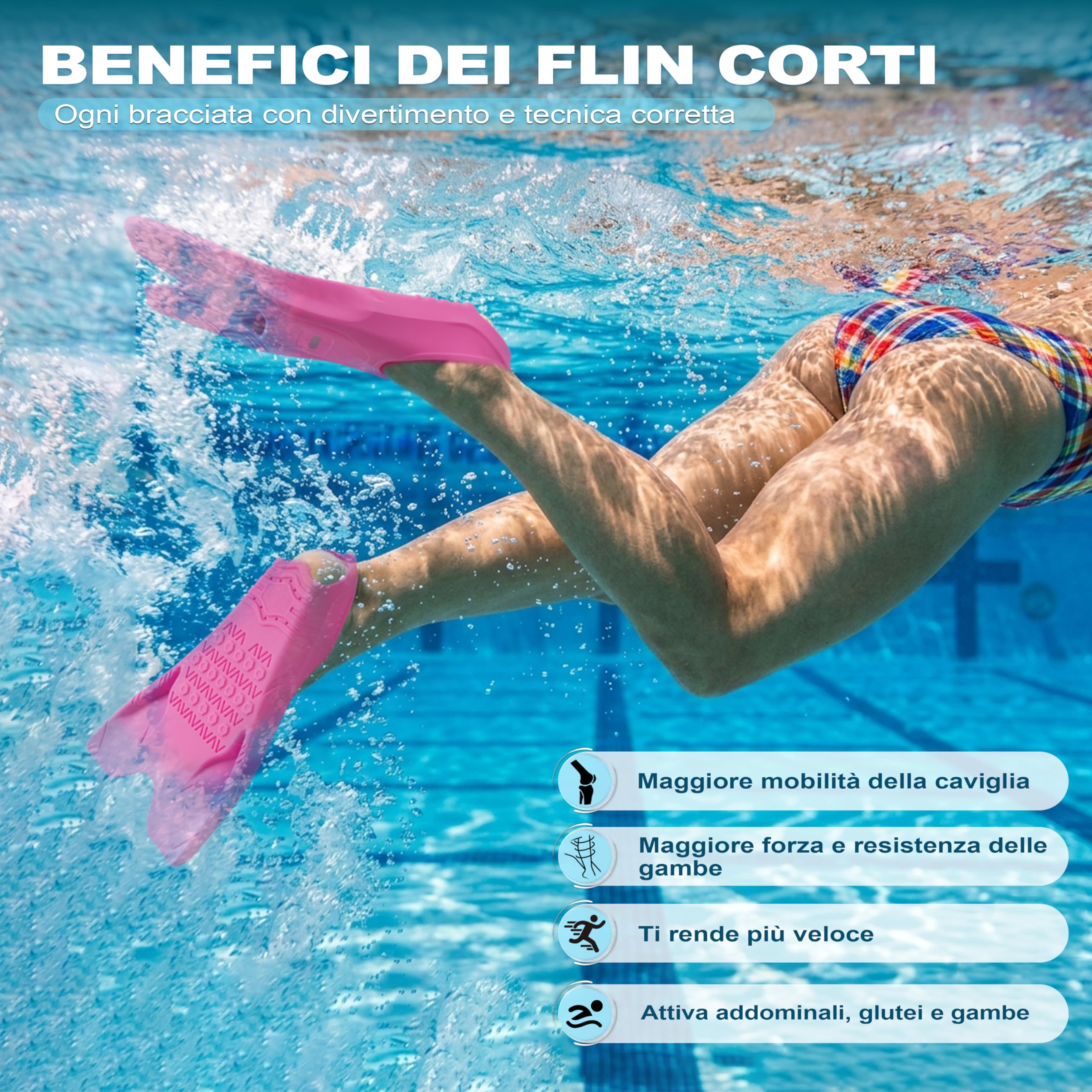 Hikeen Pinne Corte da Nuoto con Tallone Aperto, Pinne in Silicone Puro per Adulti e Adolescenti, Pinne per Snorkeling con Punta Aperta e Bassa Resistenza, Include Borsa a Rete