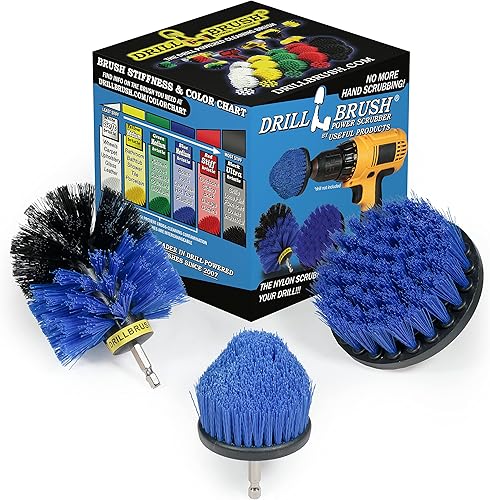 Juego de cepillos de limpieza acuática para taladro, accesorios para peceras, accesorios para barcos, kit de fregado de acuario, cepillos de