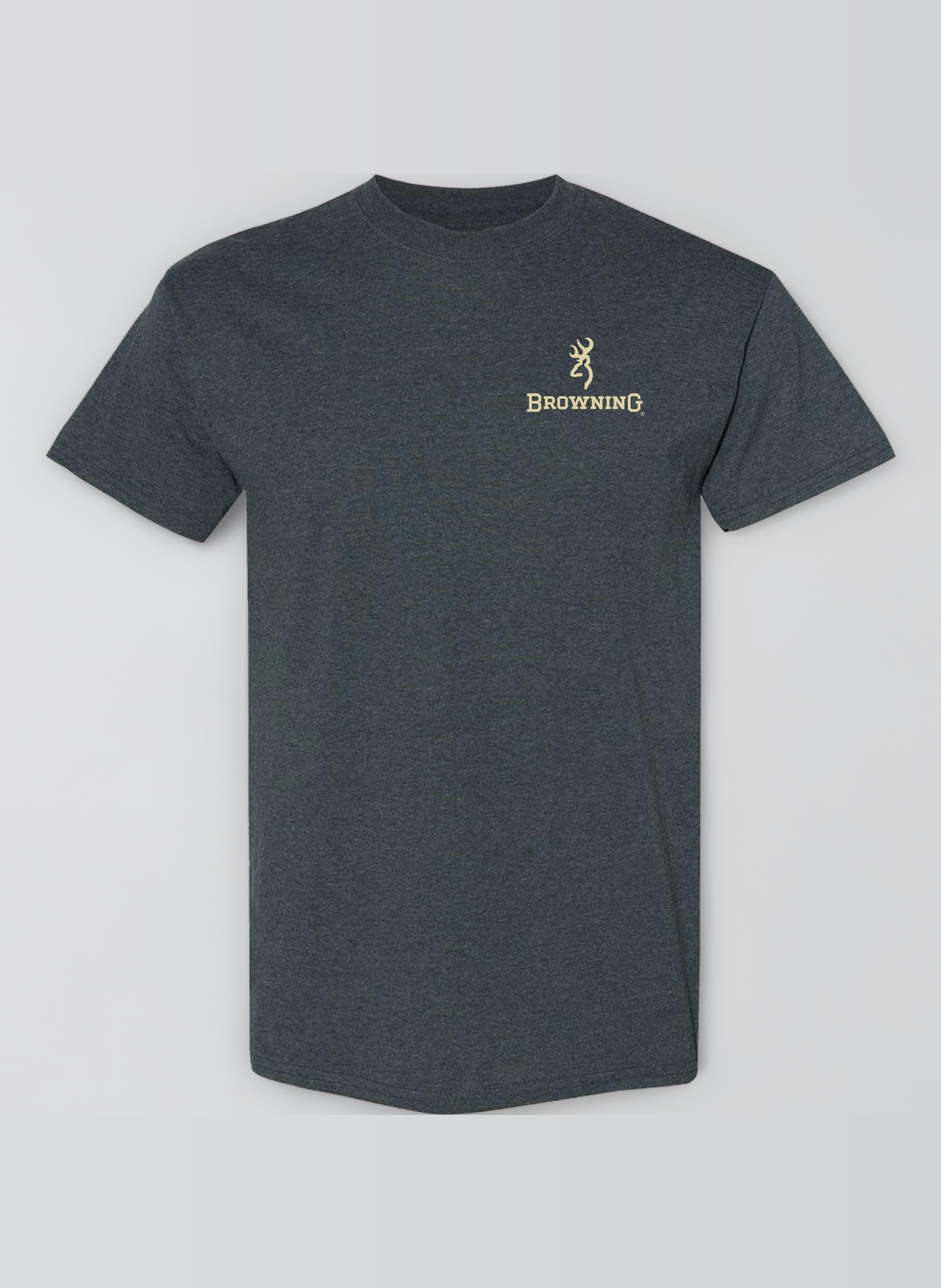 Browning Men's Buckmark Graphic T-Shirt, Hunting & Outdoors Short Sleeve T-Shirt