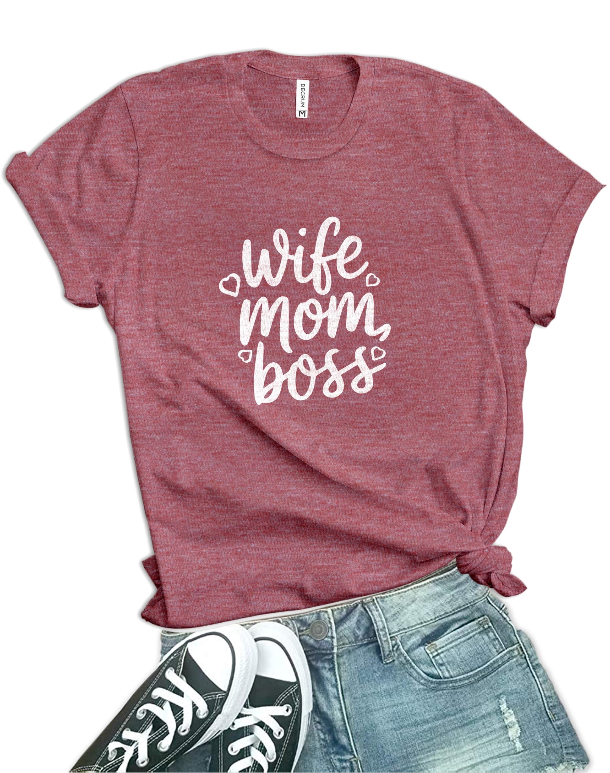 Mom Shirts for Women - Sarcastic Moms Favorite Womens Graphic T Shirts Funny Gifts Tees