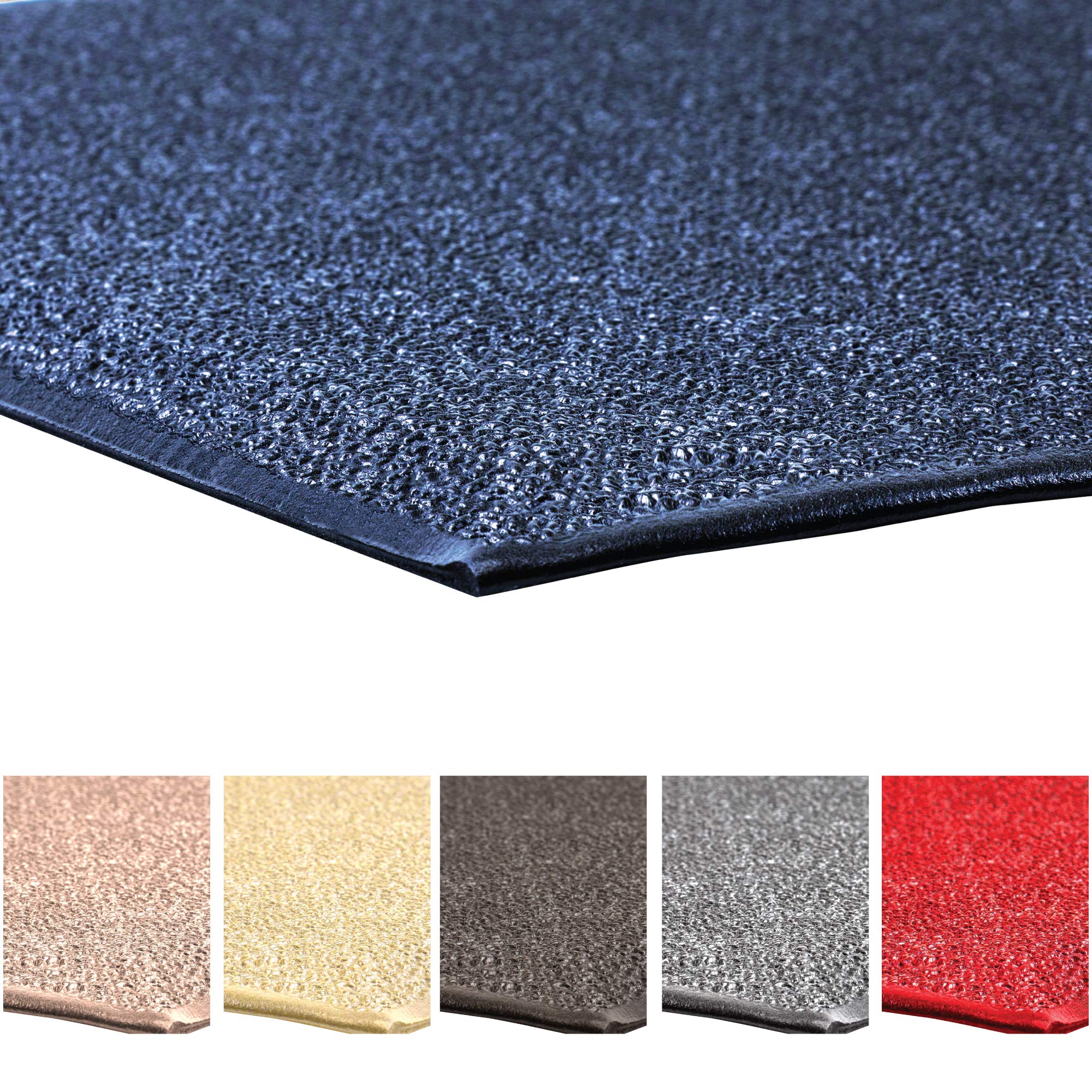 NoTrax C01S2048BU Kitchen Comfort Mat, 20" Width x 48" Length x 3/8" Thickness, Blue
