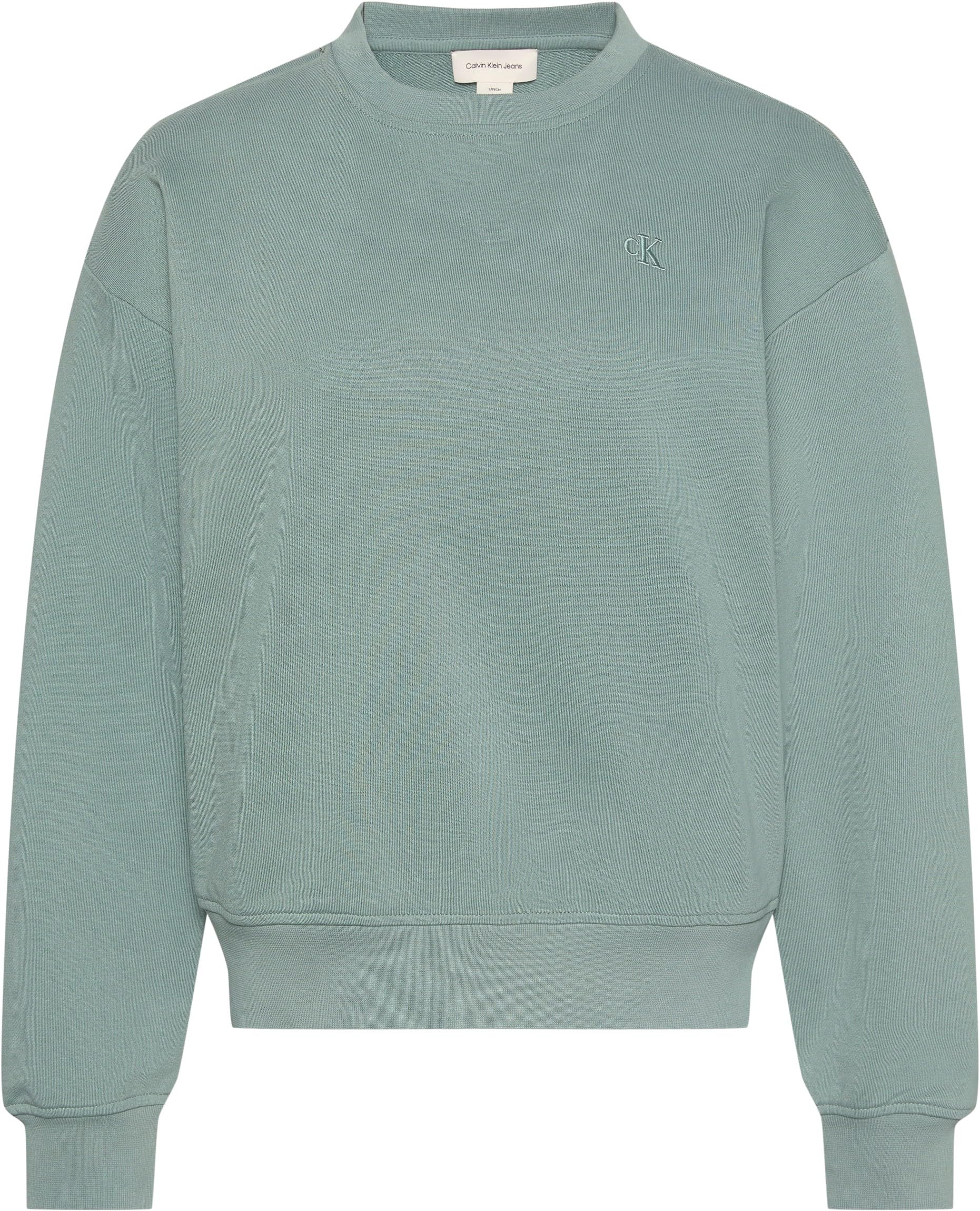 Calvin Klein Sweat d’Intérieur Femme Archive Logo French Terry Col Ras-du-Cou