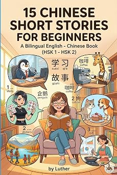 15 Chinese Short Stories for Beginners A Bilingual English - Chinese Book HSK 1 - HSK 2