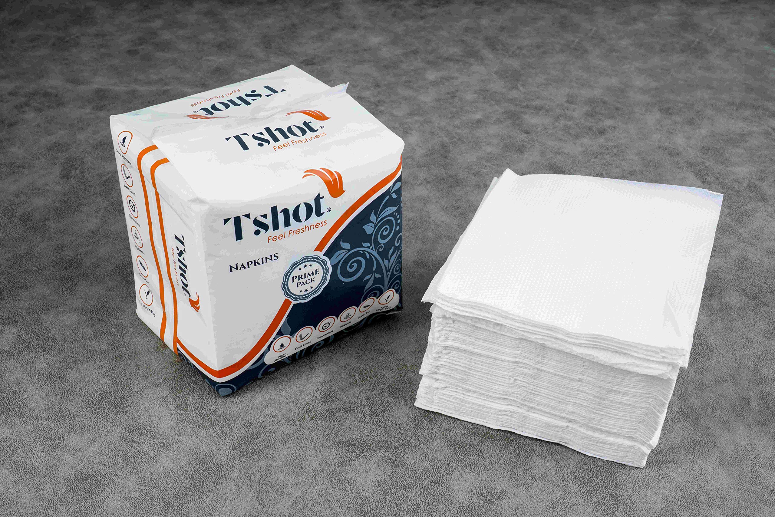 Tshot PRIME PACK Soft Facial Tissue Paper (Each Pack 100 Tissue ) (Pack Of  12) : Amazon.in: Health & Personal Care