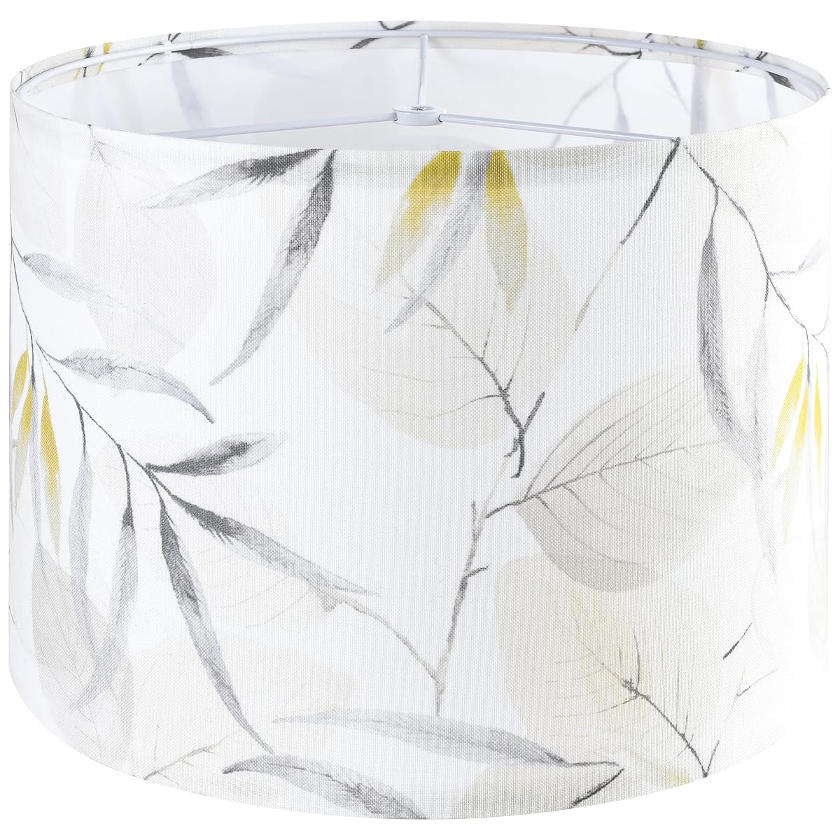 GO&SO Drum Lampshade - Handcrafted Natural Linen, 13"x13"x10", Multicolour-6 -