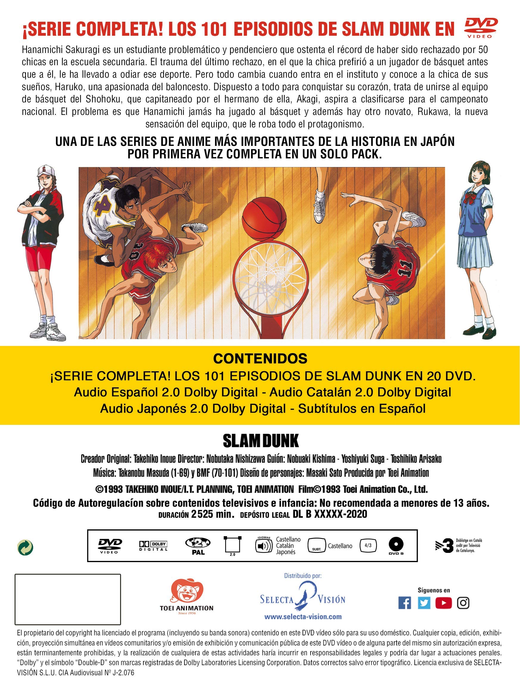 Slam Dunk (Serie completa) - DVD : Amazon.co.uk: Stationery
