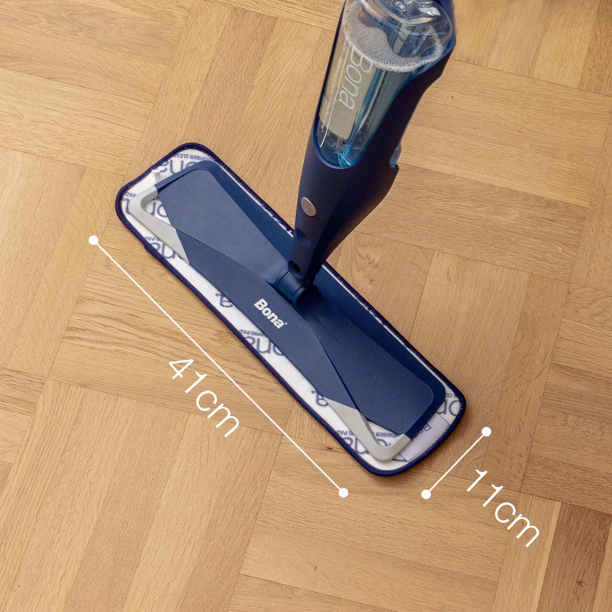 Bona Spray Mop Premium para Suelos de Madera, 2x recambio mopa de microfibra lavable