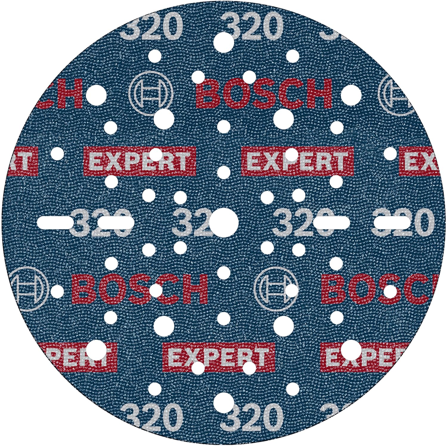 Bosch 6X Expert O780 Foil Sanding Disc, 150 Mm (For Hardwood, Paint On Wood, Ø 150 Mm, Grit 320, Professional Accessory Random Orbital Sander)