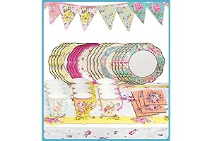 Stylish Floral Tea Party Decor