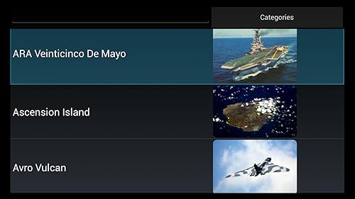 Falklands guerra Trivia Quiz