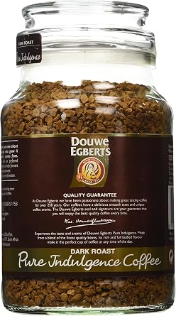 Douwe Egberts Pure Indulgence Instant Coffee, Dark Roast, 7.05-Ounce, 200g (Pack of 2) by Douwe Egberts