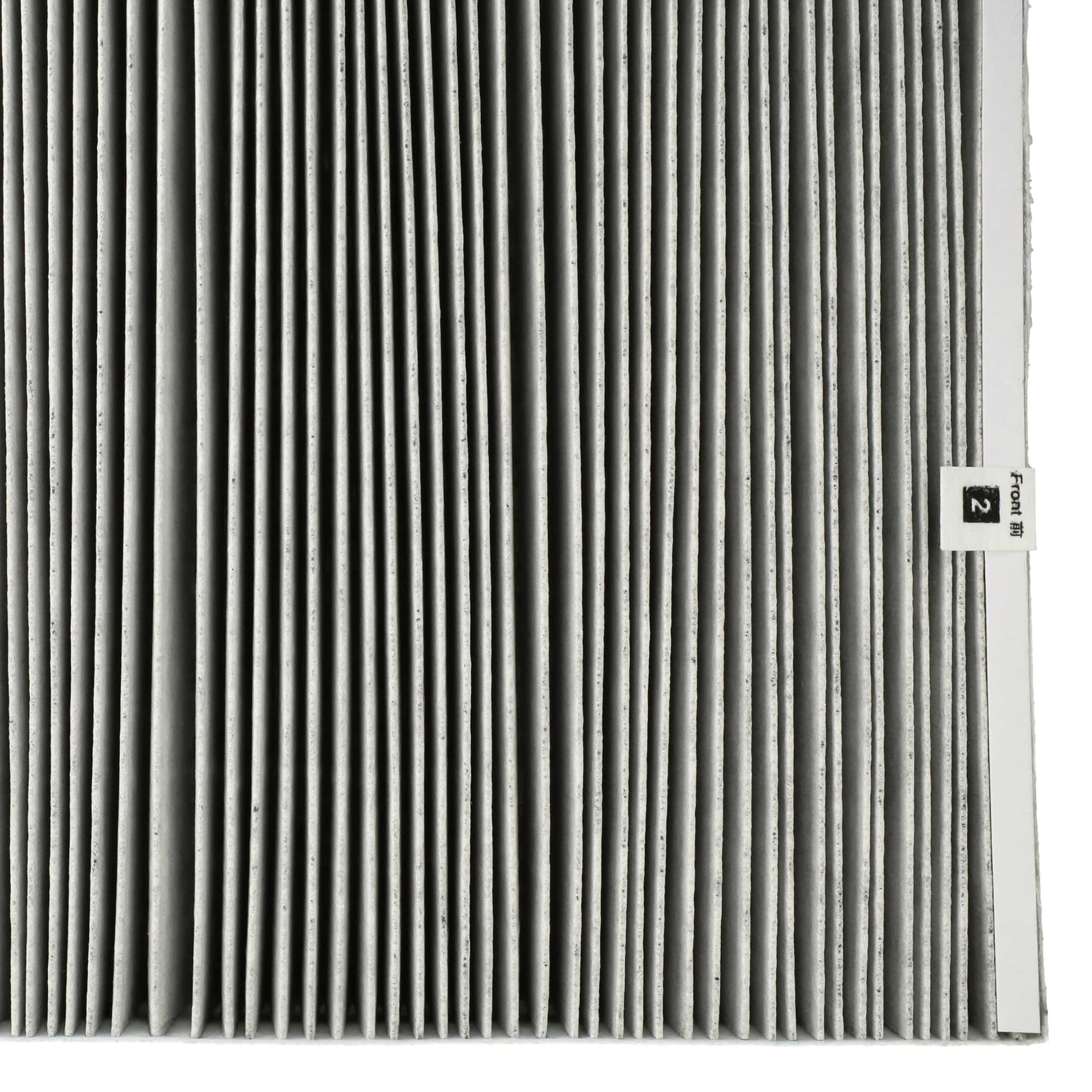 vhbw Filtro combi 2 en 1 compatible con Philips AC4072/11 purificador
