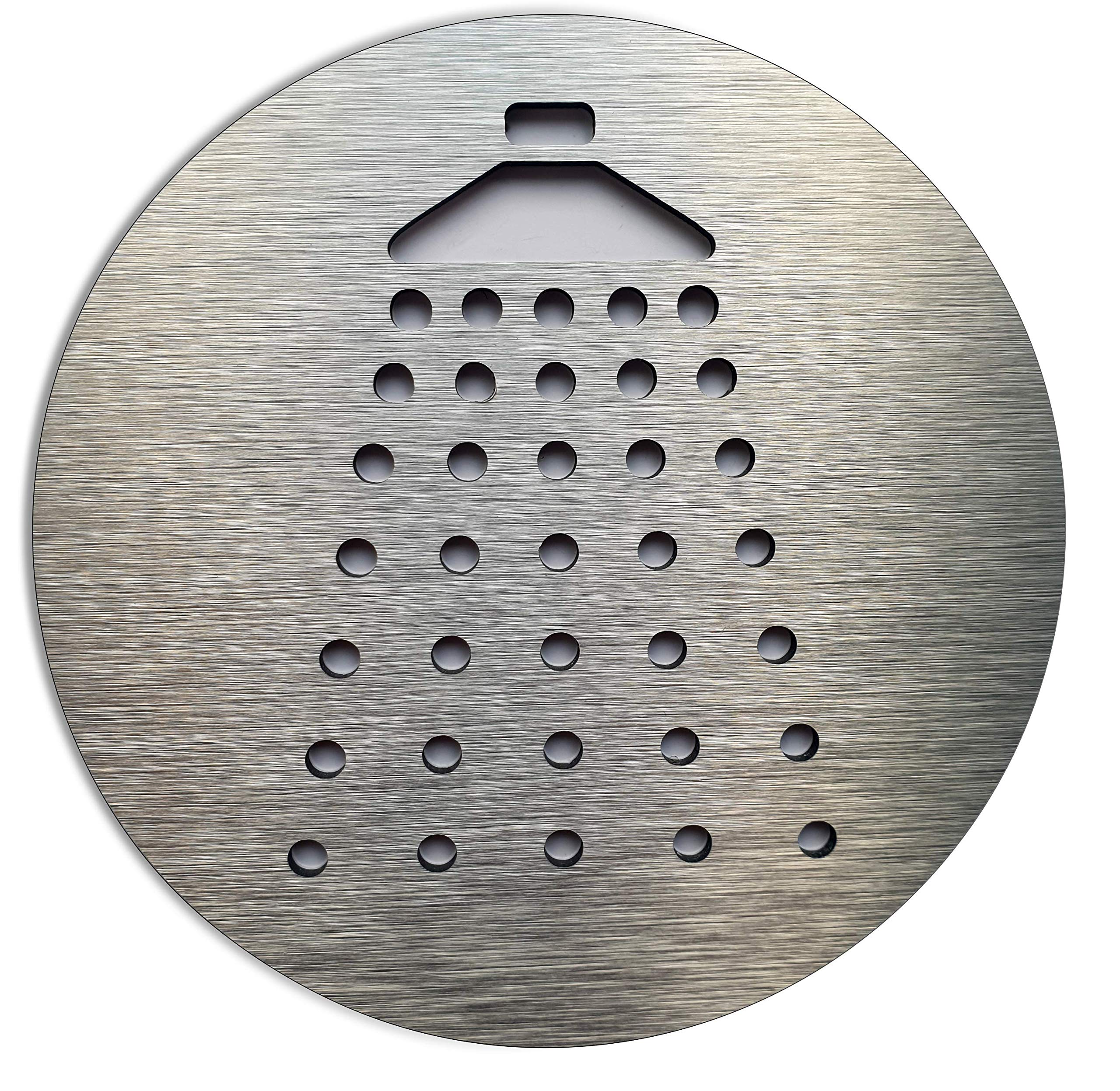 Buy Aluminium Bathroom shower sign for doors indoor & outdoor wall