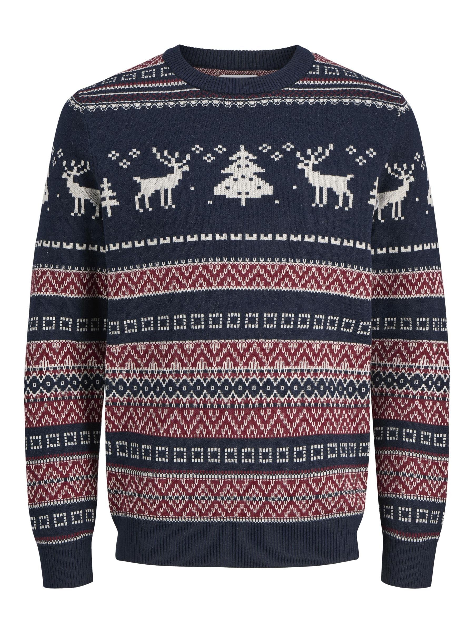 JACK & JONES JORSNOWBALL Knit Crew Neck