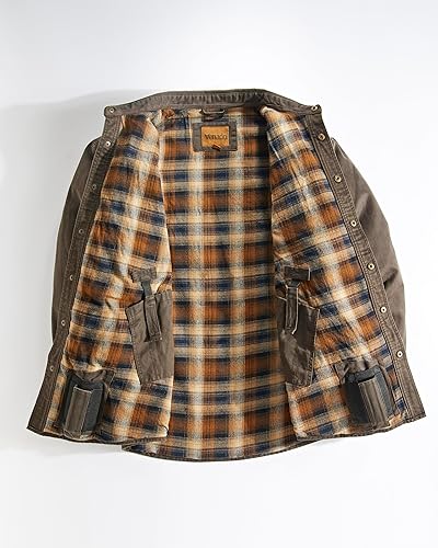 Miniatura 3 de Venado Cotton Suede Concealed Carry Shirt Jacket