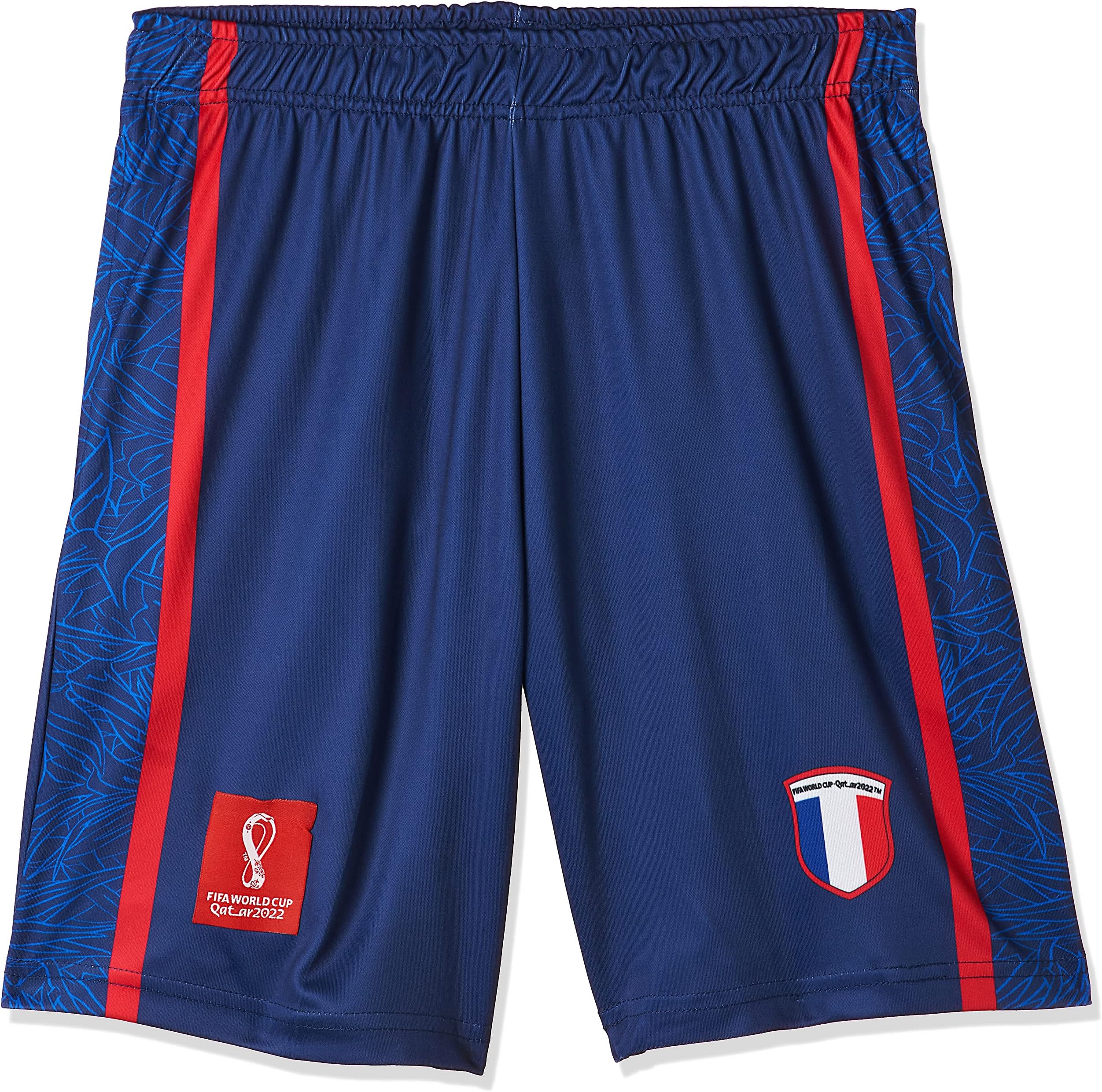 FIFA World Cup Qatar 2022 FRANCE MEN'S SHORTS - NAVY BLUE, Navy Blue, L