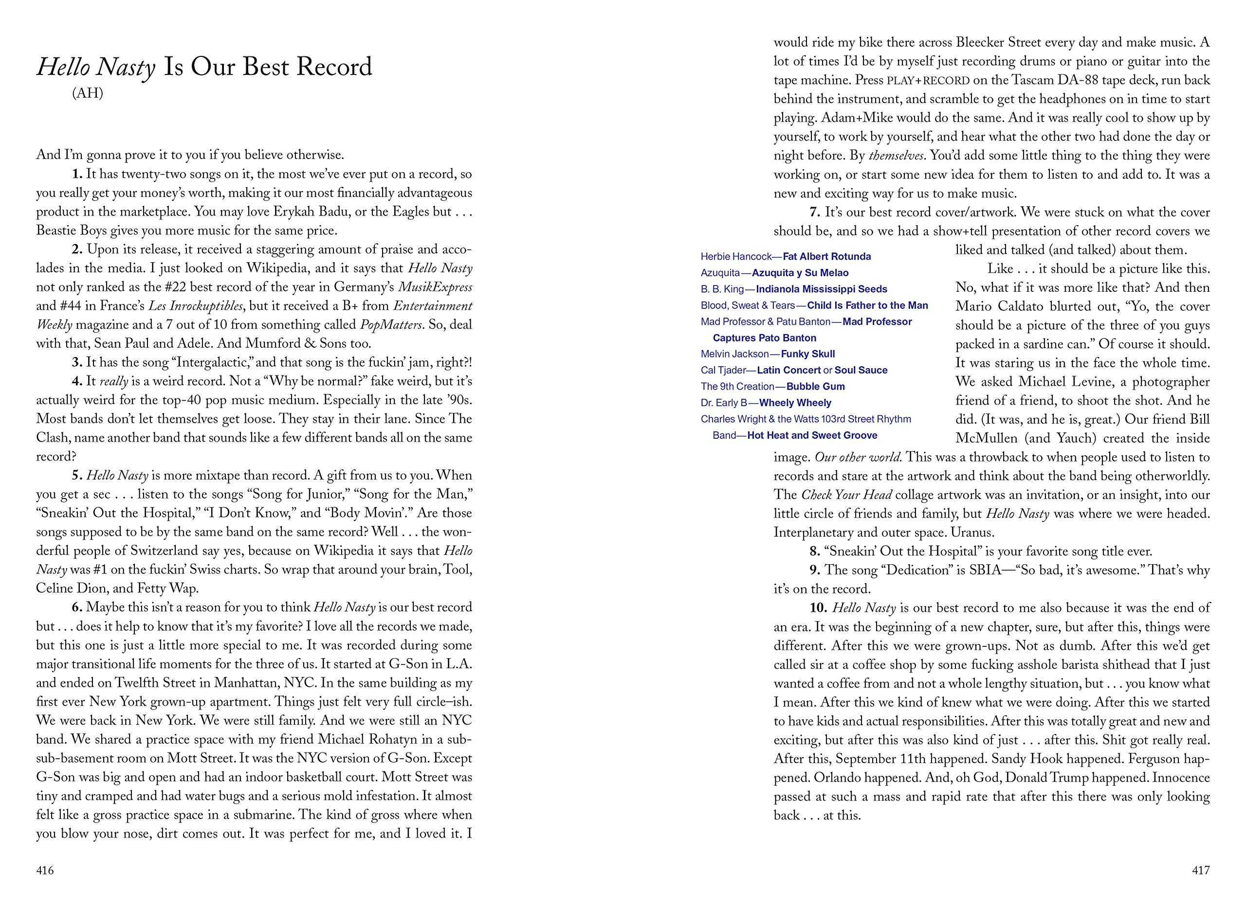 Beastie Boys Book