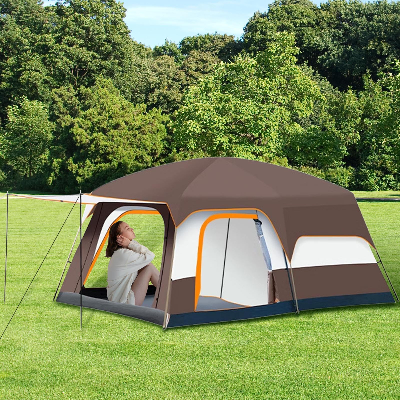 Tenda Famiglia Ampia Tenda Cabina Con Più Stanze